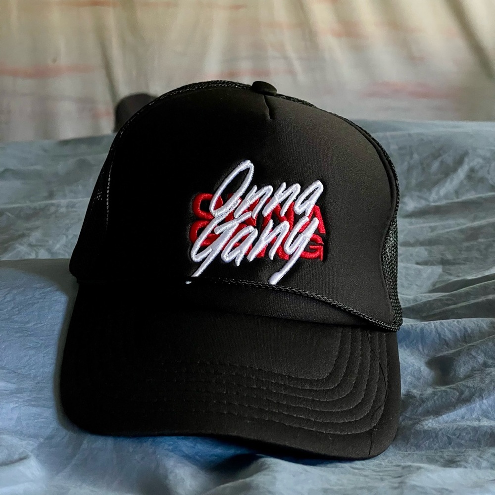 Daboii / Onna Gang Black Embroidered Trucker Hat (Official Merch)